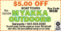 Special Coupon Offer for Myakka Outdoors
